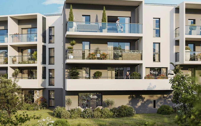 Programme immobilier neuf Nice quartier résidentiel prisé du bas de Rimiez à Nice