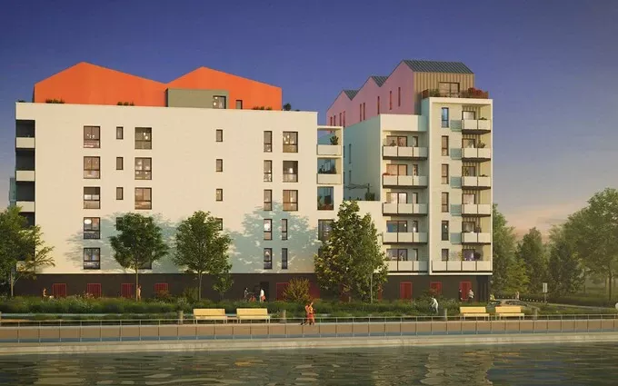 Programme immobilier neuf Elbeuf quartier rénové bords de Seine à Elbeuf